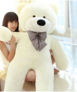 jumbo white teddy 80cm