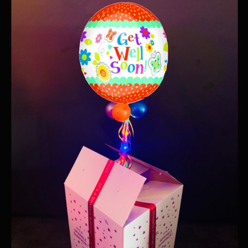Get Well Soon Balloon in a box
