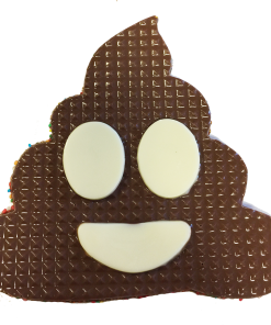 chocolate freckle emoji poo