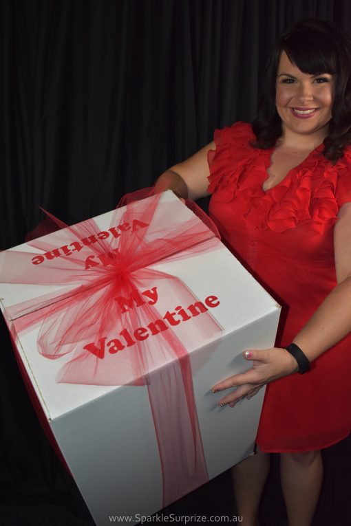 Valentines Day Balloon in a Box