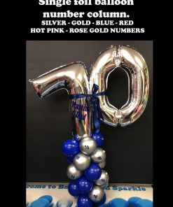 DOUBLE FOIL BALLOON NUMBER