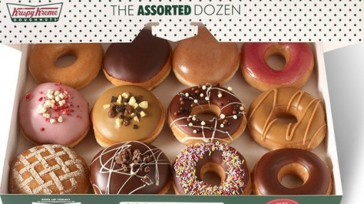 12 assorted doughnuts