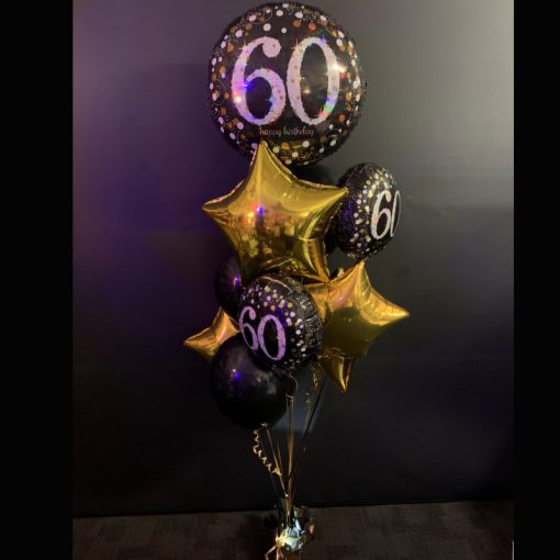 Ultimate age birthday balloon bouquet