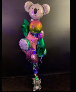 Cuddly Koala helium balloon bouquet