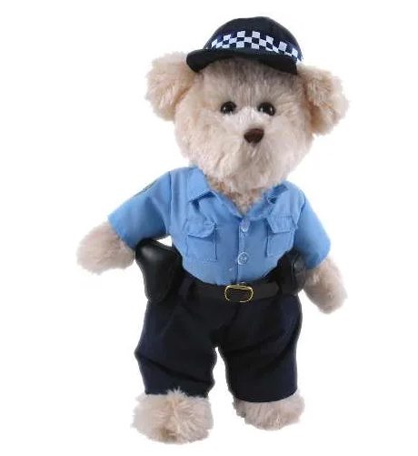 Policeman Teddy Bear 23cm