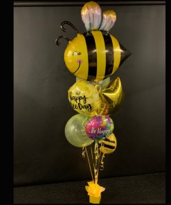 Happy Bee Day balloon bouquet