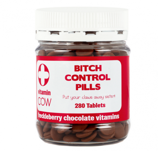 Bitch Control pills chocolate drops